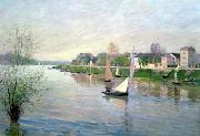 Alfred Sisley La Seine a Argenteuil oil painting